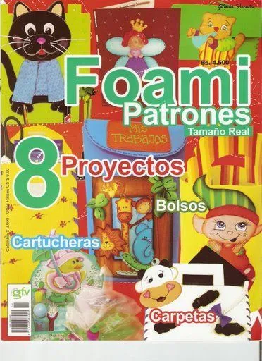CREANDO EN FOAMY: proyectos foamy