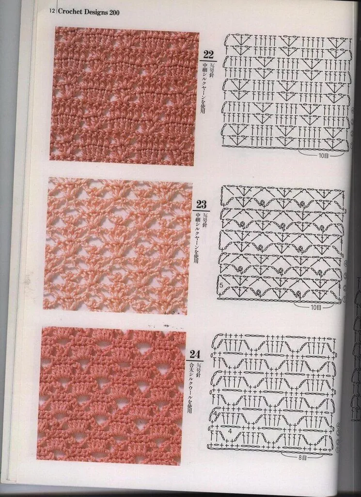 Todo para Crear ... : 200 Muestras de puntos en crochet