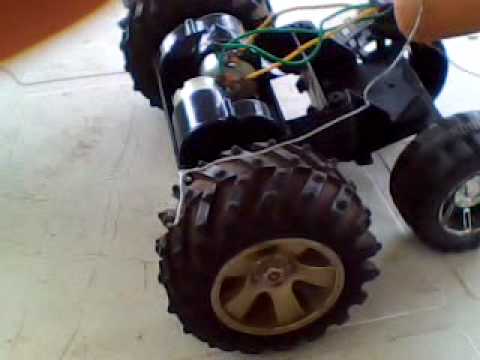 como crear un auto a control remoto en casa - YouTube
