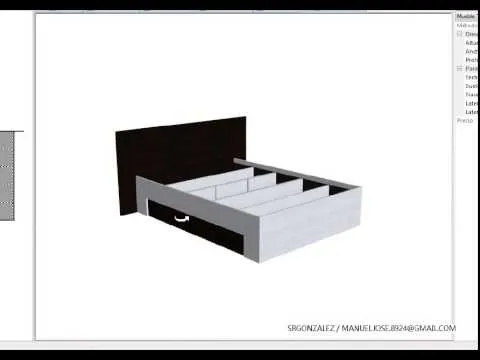 Cómo Crear Una Cama Con MDF, Melamina, Aglomerado, MDP, Compuesto ...