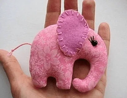 Como Puedo Crear: Elefante en Tela. Tutorial Como Puedo Crear: Elefante en Tela. Tutorial