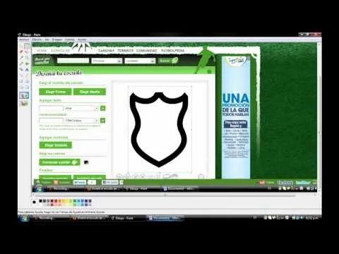 Como crear un escudo sin programas ( Loquendo ) - YouTube