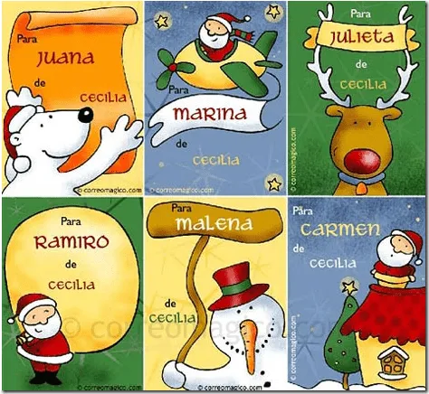Crear etiquetas navidad para los regalos para imprimir | Aires de ... Crear etiquetas navidad para los regalos para imprimir | Aires de ...