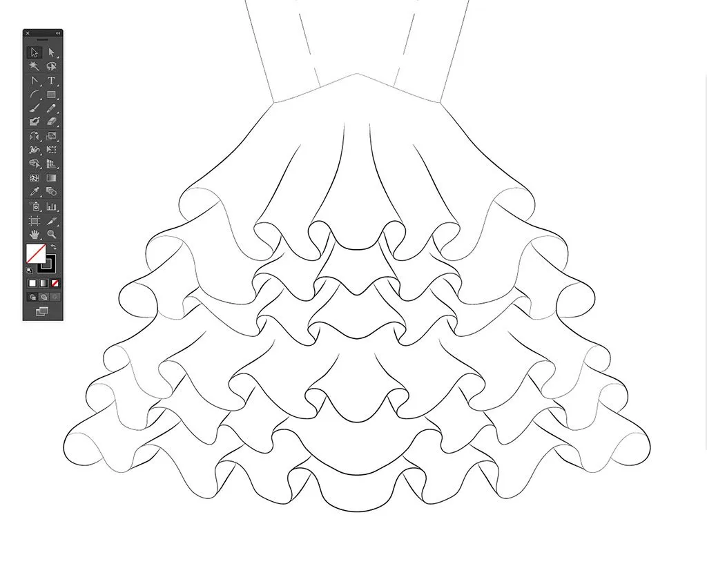 Cómo crear una Ficha Técnica de Diseño de Moda 3: Dibujo ...