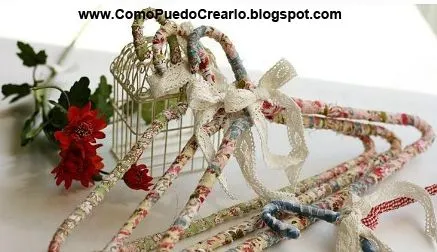 Como Puedo Crear: Ganchos de ropa recilados Como Puedo Crear: Ganchos de ropa recilados