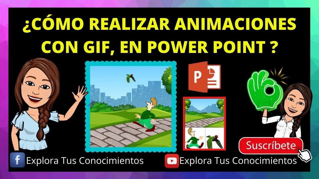 Cómo crear un GIF animado en PowerPoint a partir de una presentación con diapositivas - 2023 Cómo crear un GIF animado en PowerPoint a partir de una presentación con diapositivas - 2023