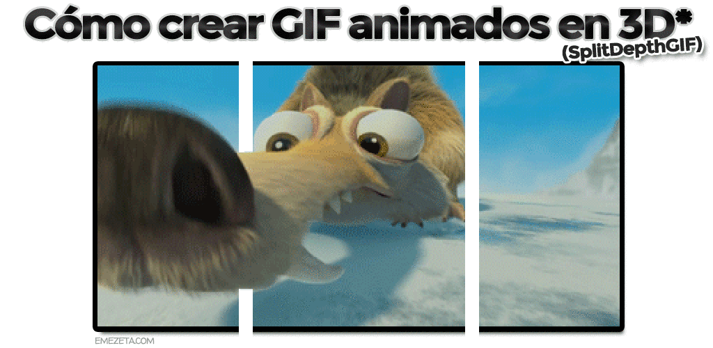 Cómo crear GIF animados en 3D (Split-Depth GIF) | Emezeta Cómo crear GIF animados en 3D (Split-Depth GIF) | Emezeta