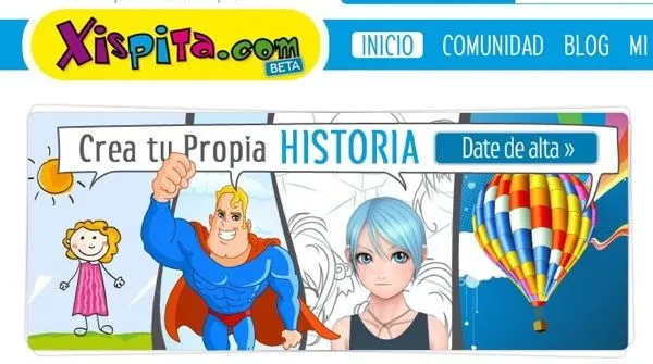 Xispita: crea tus propias historietas o vende ilustraciones para ...