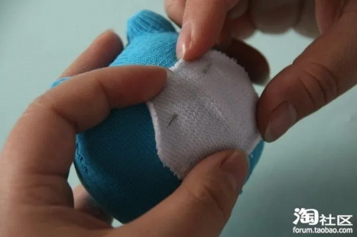 Como crear un osito de peluche con una media | Blog del vago Como crear un osito de peluche con una media | Blog del vago