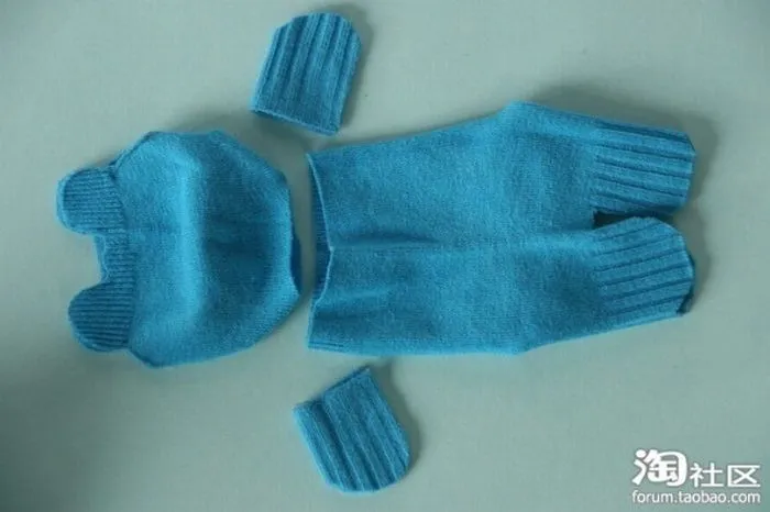 Como crear un osito de peluche con una media | Blog del vago Como crear un osito de peluche con una media | Blog del vago