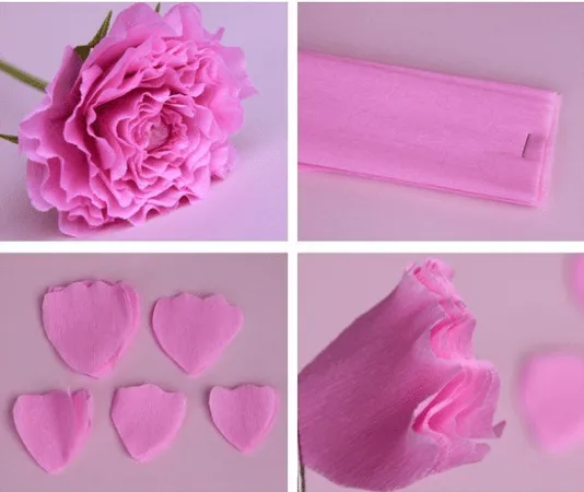 Como Puedo Crear: Rosa en Papel Tutorial
