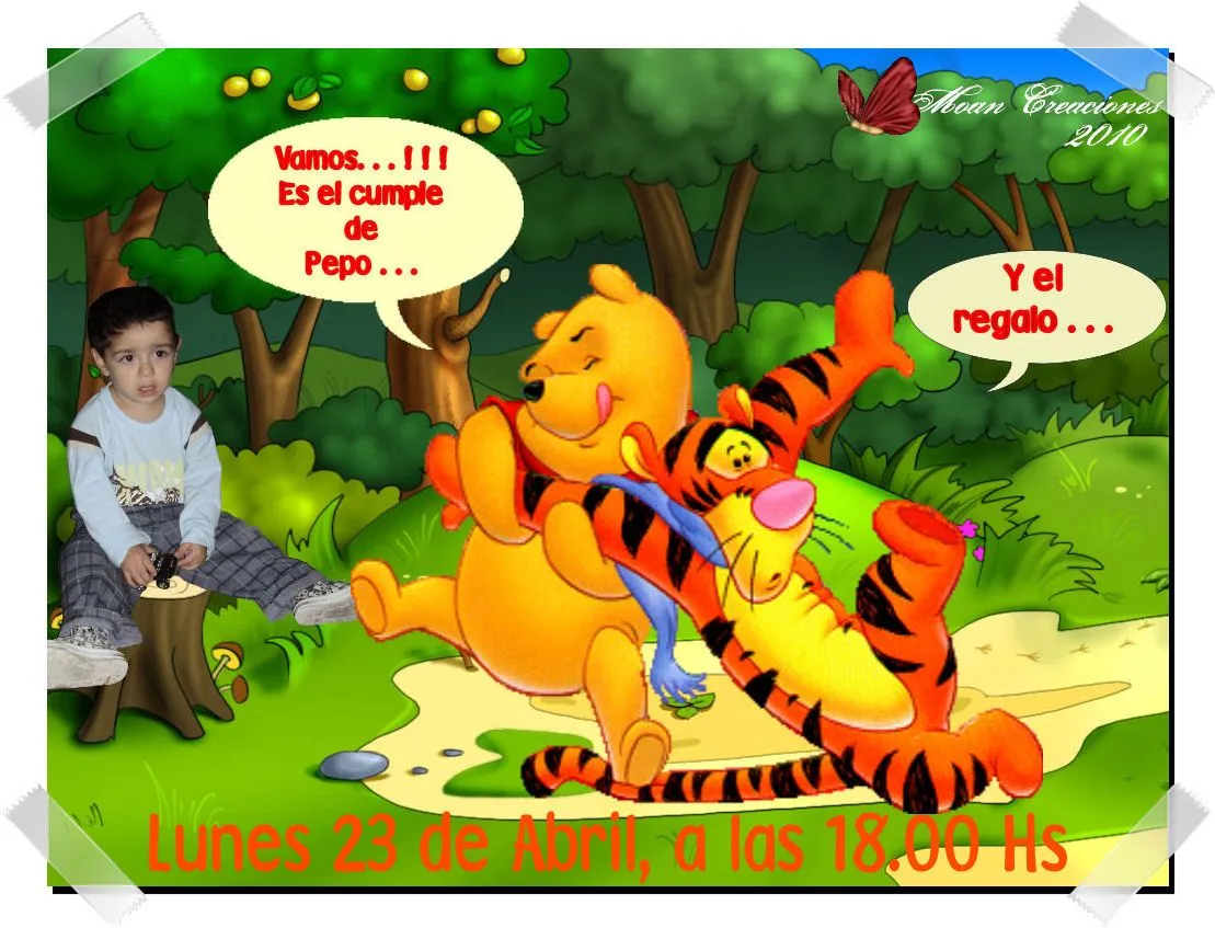 Invitaciones de bautizo de Winnie The Pooh - Imagui Invitaciones de bautizo de Winnie The Pooh - Imagui