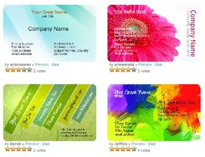 Crear Tarjetas de Presentacion | * St@r ²¹ * Exprimiendo la Web@