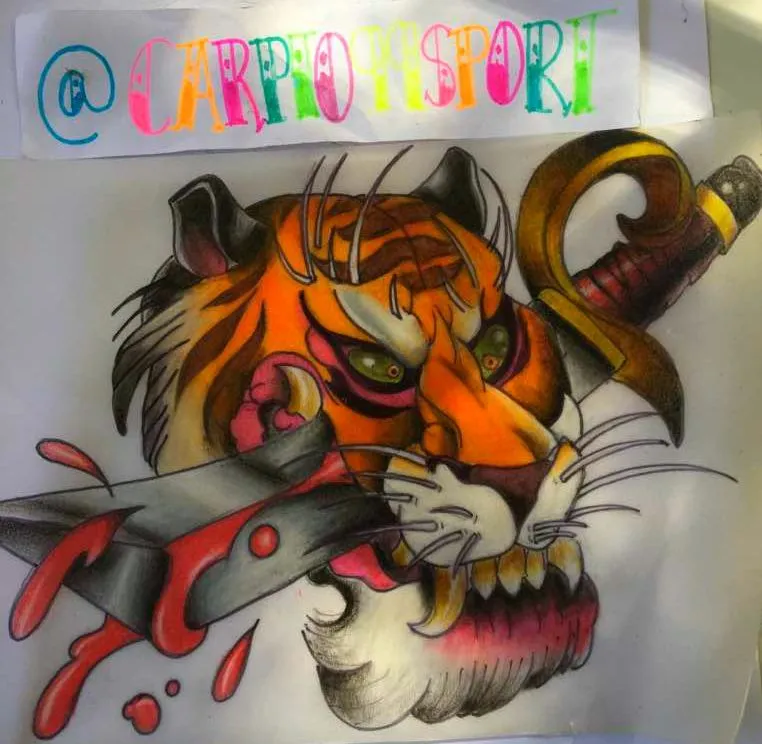 CreativARTE #3 - Tigre Dientes De Sable Full Color (Paso a Paso) - Arte Original Spanish. — Steemit CreativARTE #3 - Tigre Dientes De Sable Full Color (Paso a Paso) - Arte Original Spanish. — Steemit