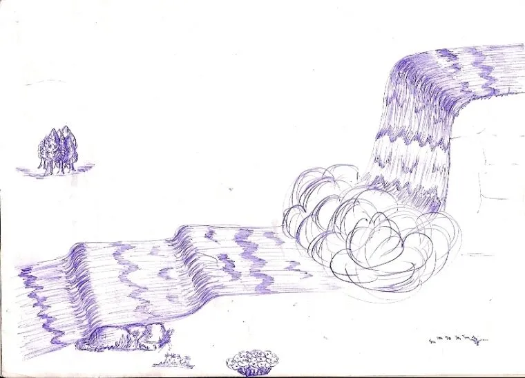 Cataratas en dibujos - Imagui