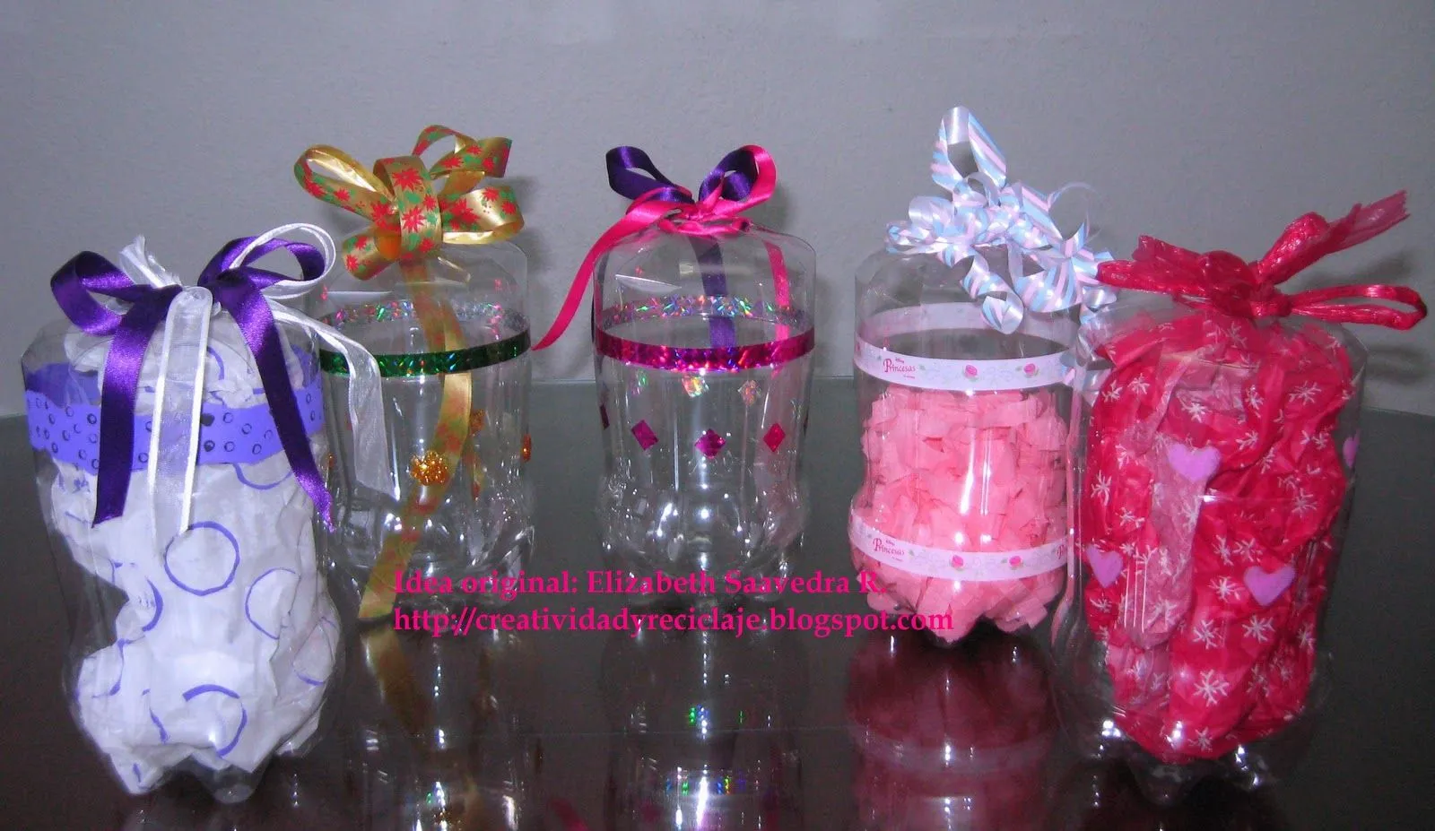 Creatividad y Reciclaje: Manualidades-Botellas PET Creatividad y Reciclaje: Manualidades-Botellas PET