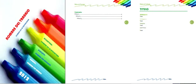 Valor creativo plantillas word - Imagui