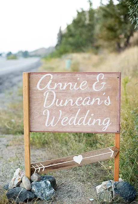 Creativos Carteles para Bodas ¡A dar la Bienvenida!