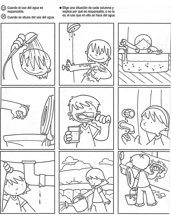 Creativos dibujos para cuidar el agua carteles 2022 Creativos dibujos para cuidar el agua carteles 2022