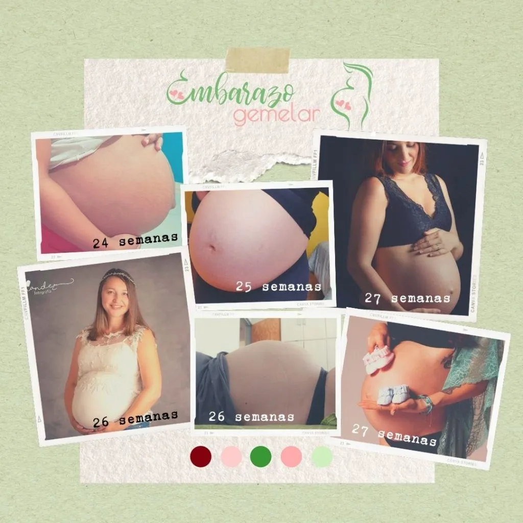 El crecimiento de la barriga en el embarazo gemelar El crecimiento de la barriga en el embarazo gemelar