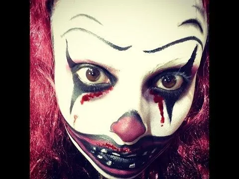 Creepy Clown / Payaso Malvado (tutorial De Maquillaje Para ... Creepy Clown / Payaso Malvado (tutorial De Maquillaje Para ...