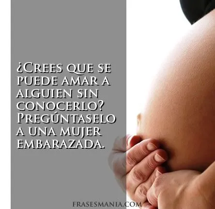 Crees que se puede amar a alguien sin .... Frases.