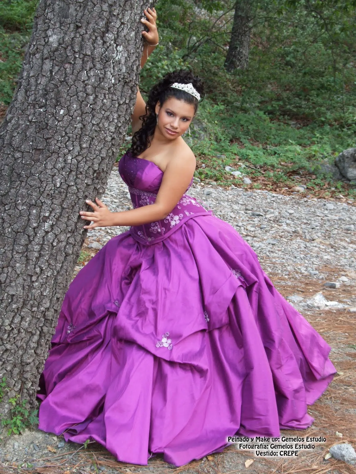 crepe: Vestidos XV Años!