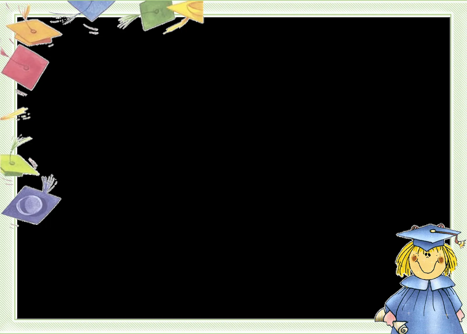 Molduras para fotos de formatura - Imagui