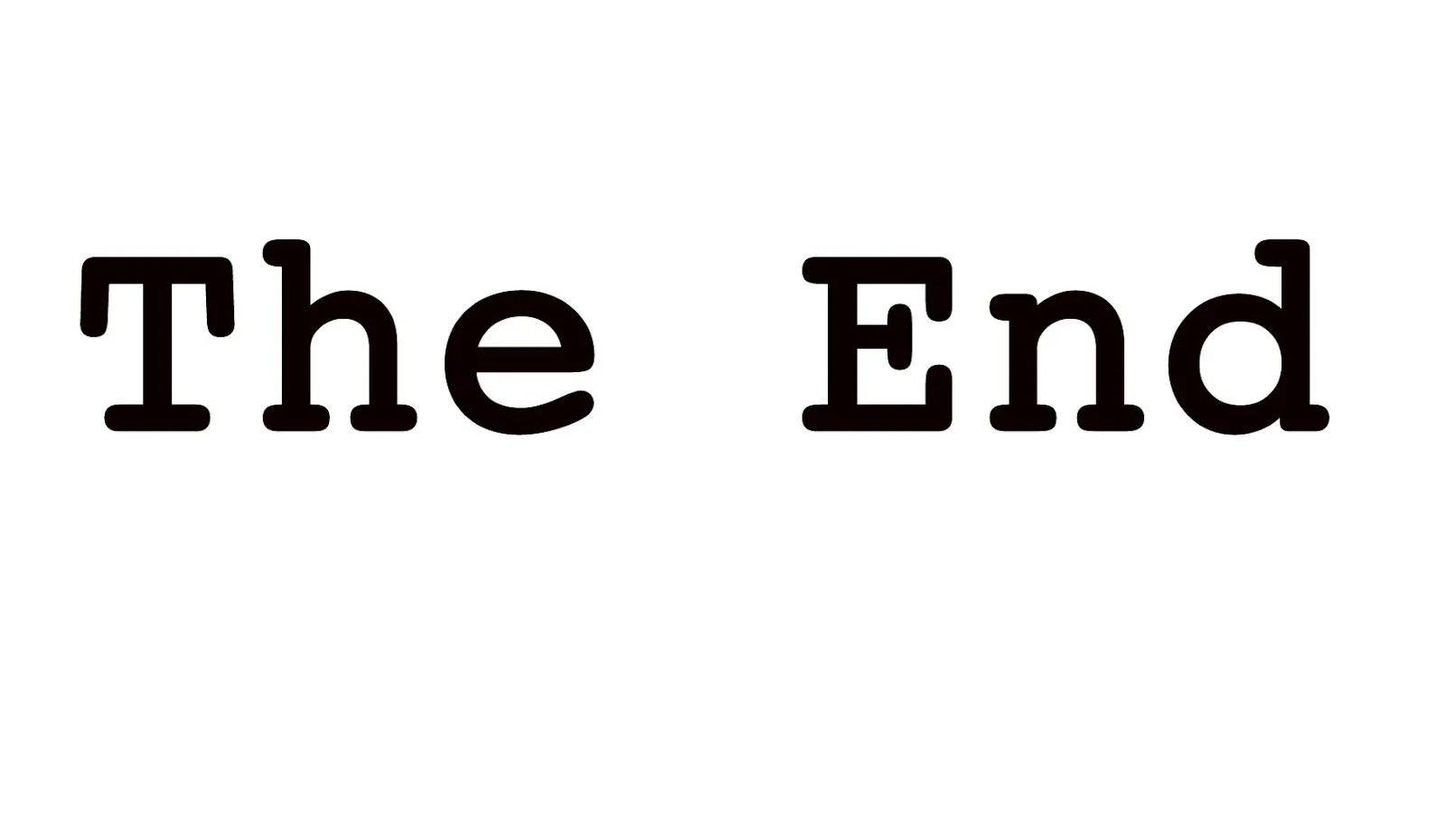 Crime Fiction Collective: The End