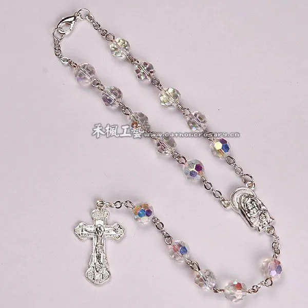 Cristal de la cadena del rosario-Artesanía Religiosa ... Cristal de la cadena del rosario-Artesanía Religiosa ...