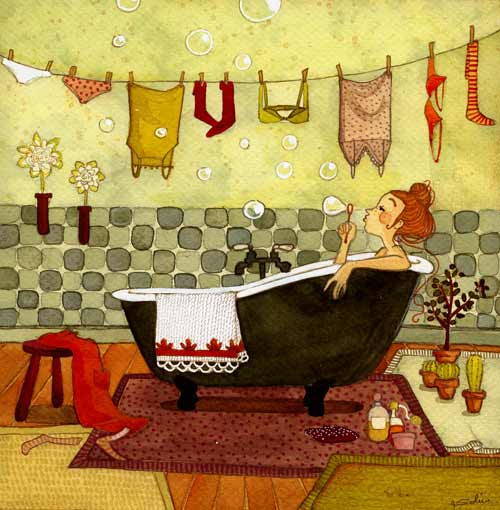 Tras los CristaLes de la VenTana: Anne Soline Ilustraciones Infantiles