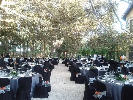 Cristina &amp; Alejandro Montaje mesas - Boda Jardines de Abril ...