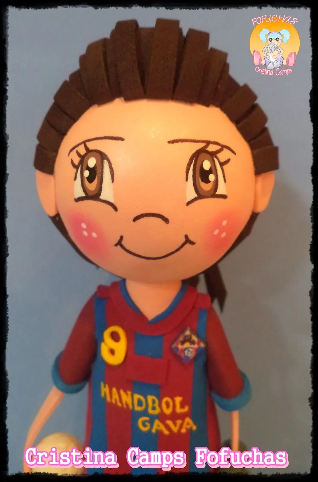 Cristina Camps Fofuchas: Fofucha balonmano