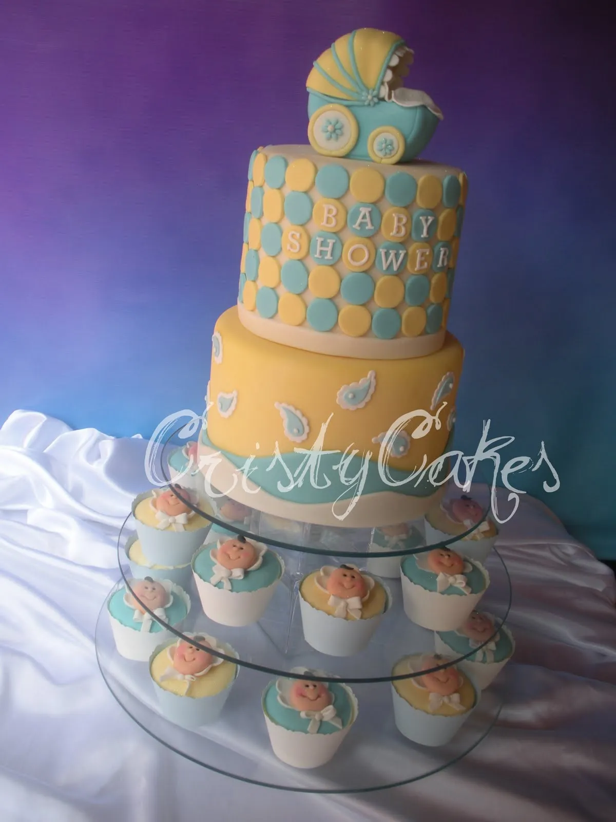 Cristy's Cakes: Baby Shower, Es un varón / It's a Boy