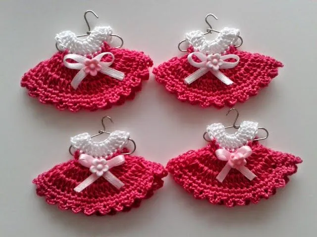 Crochet - Todo el Arte del Ganchillo: Recuerdos - Souvenir Baby Shower