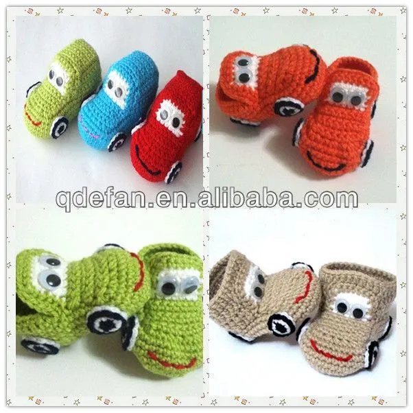 crochet bebé zapatos botas de bebé niño zapatos zapatos de ...