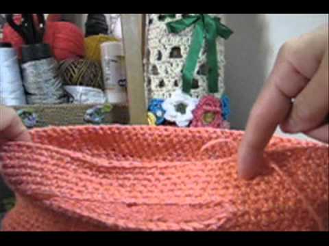 Crochet - Bolsa com Cd's - 02/03 - YouTube