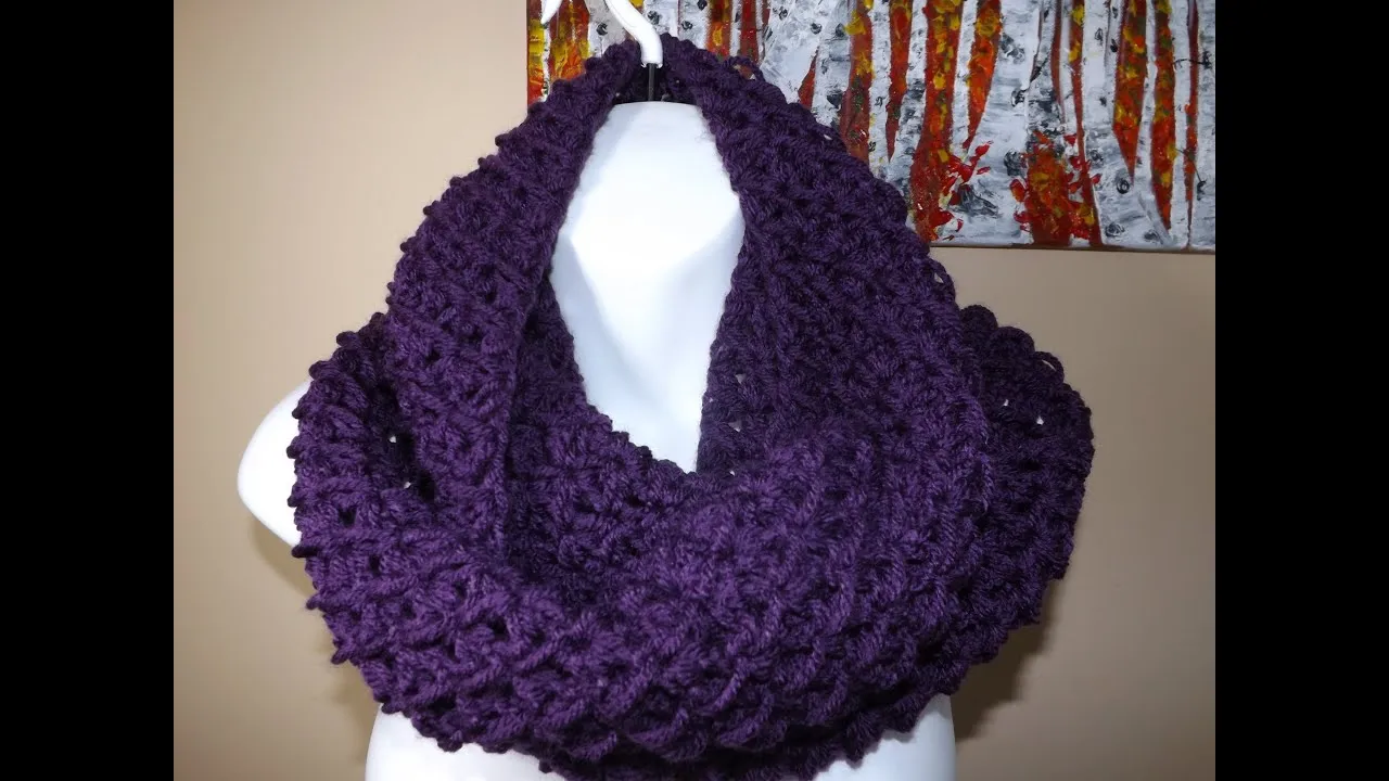 Crochet bufanda circular o tubular bien facil - with Ruby Stedman ... Crochet bufanda circular o tubular bien facil - with Ruby Stedman ...