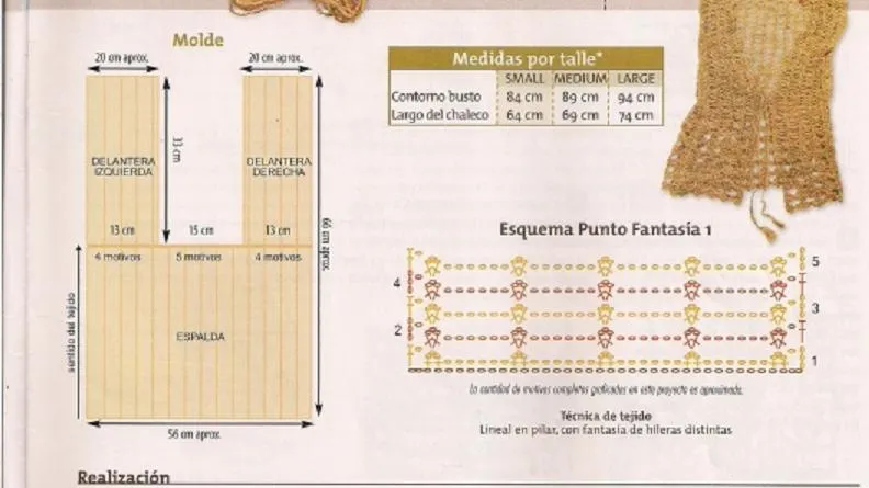 Crochet chalecos y boleros - Imagui
