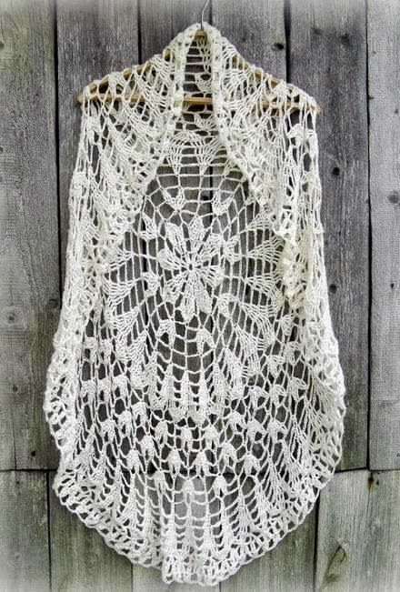 Crochet Sweater: Crochet Circle Vest Pattern - Chic Vest For Women ... Crochet Sweater: Crochet Circle Vest Pattern - Chic Vest For Women ...