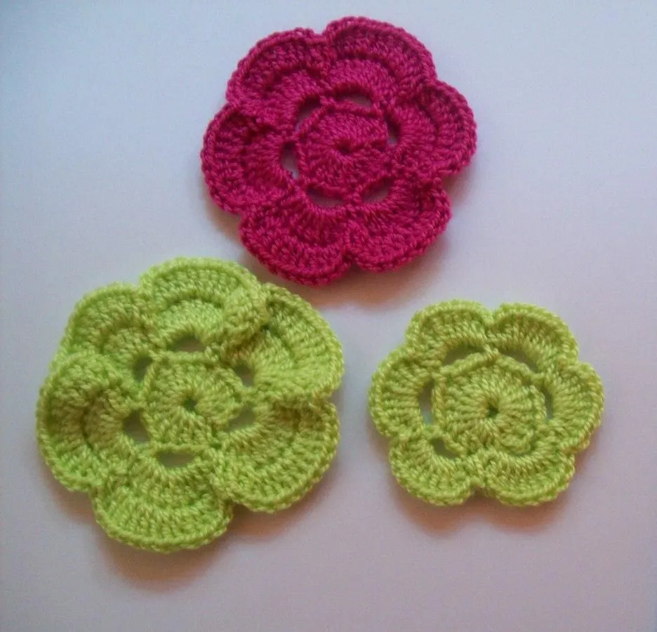 flor de crochet | Curso de tejido