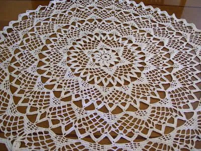 crochet-divertido1: mantel redondo tejido a crochet crochet-divertido1: mantel redondo tejido a crochet