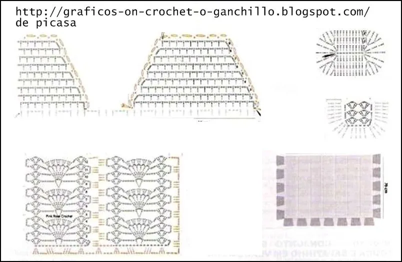 crochet fabric , CROCHET - GANCHILLO - PATRONES - GRAFICOS ...