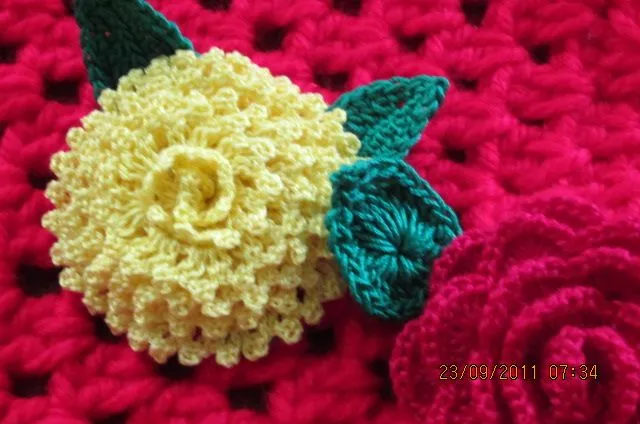 CROCHET FÁCIL: Flores y rosas | Mis tejidos son toda mi vida CROCHET FÁCIL: Flores y rosas | Mis tejidos son toda mi vida