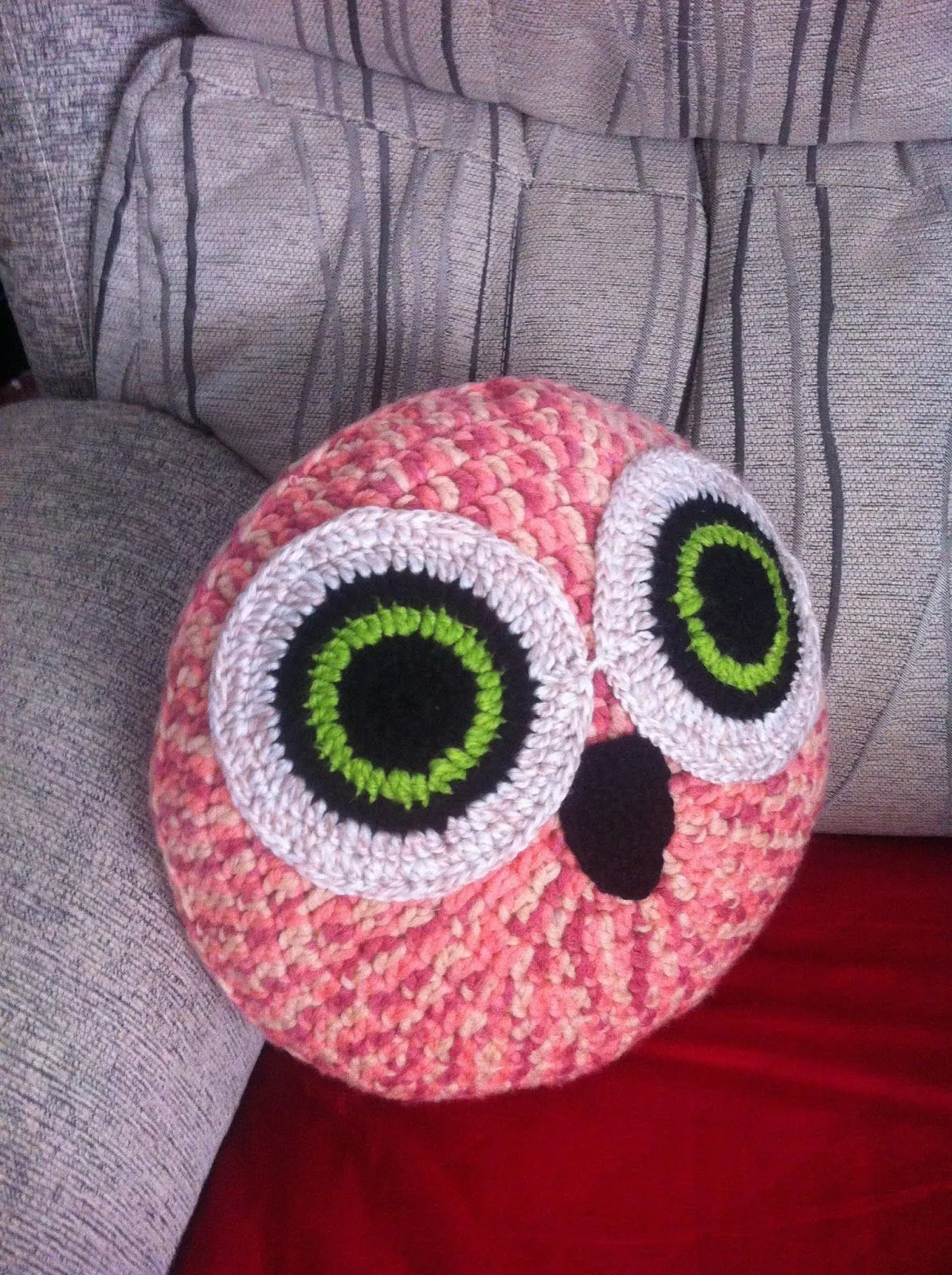 Crochet Fan: Cojín búho