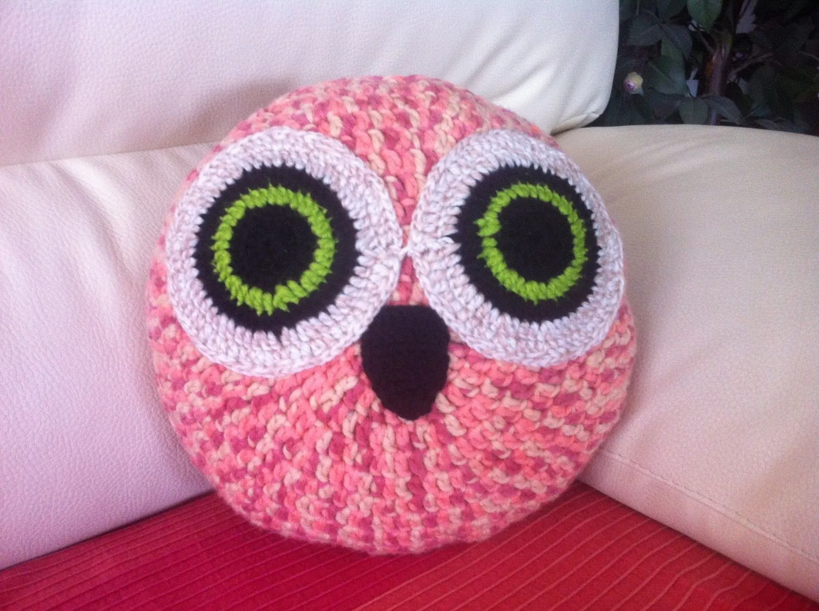 Crochet Fan: Cojín búho