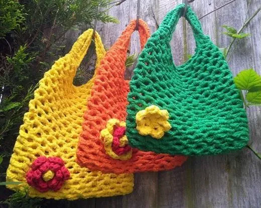 patron-bolso-crochet-trapillo | Bolsos | Pinterest | Trapillo ...