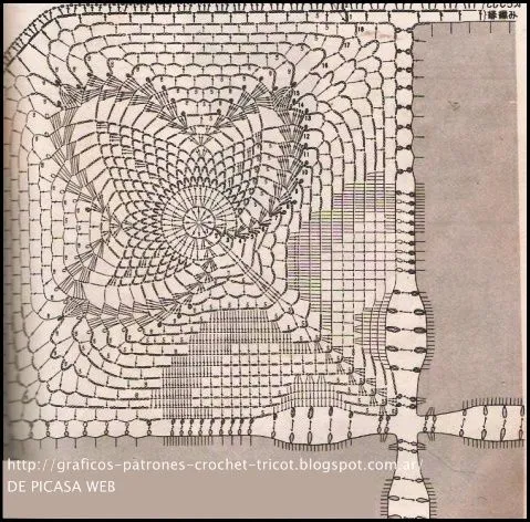 crochet fabric , CROCHET - GANCHILLO - PATRONES - GRAFICOS ... crochet fabric , CROCHET - GANCHILLO - PATRONES - GRAFICOS ...