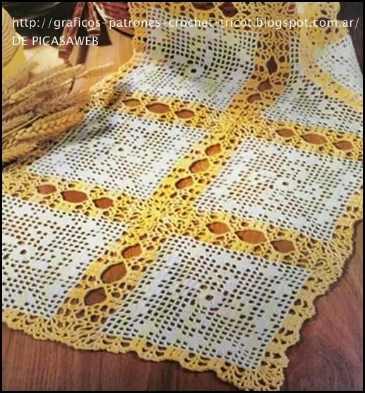 crochet fabric , CROCHET - GANCHILLO - PATRONES - GRAFICOS: MANTEL ... crochet fabric , CROCHET - GANCHILLO - PATRONES - GRAFICOS: MANTEL ...