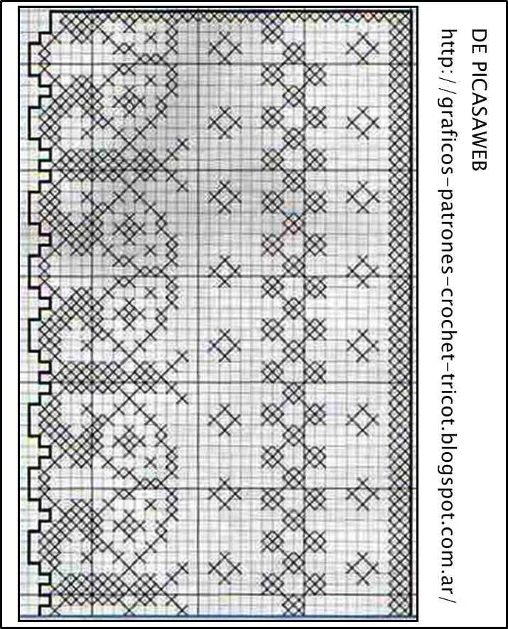 CROCHET - GANCHILLO - PATRONES - GRAFICOS: GANCHILLO - CROCHET ...